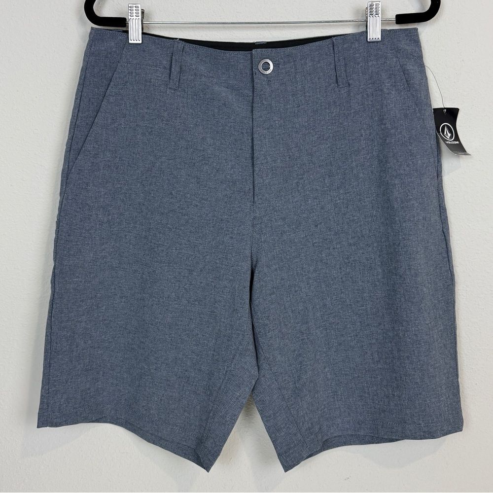 Volcom Kerosene Hybrid Shorts Blue 33 NWT
